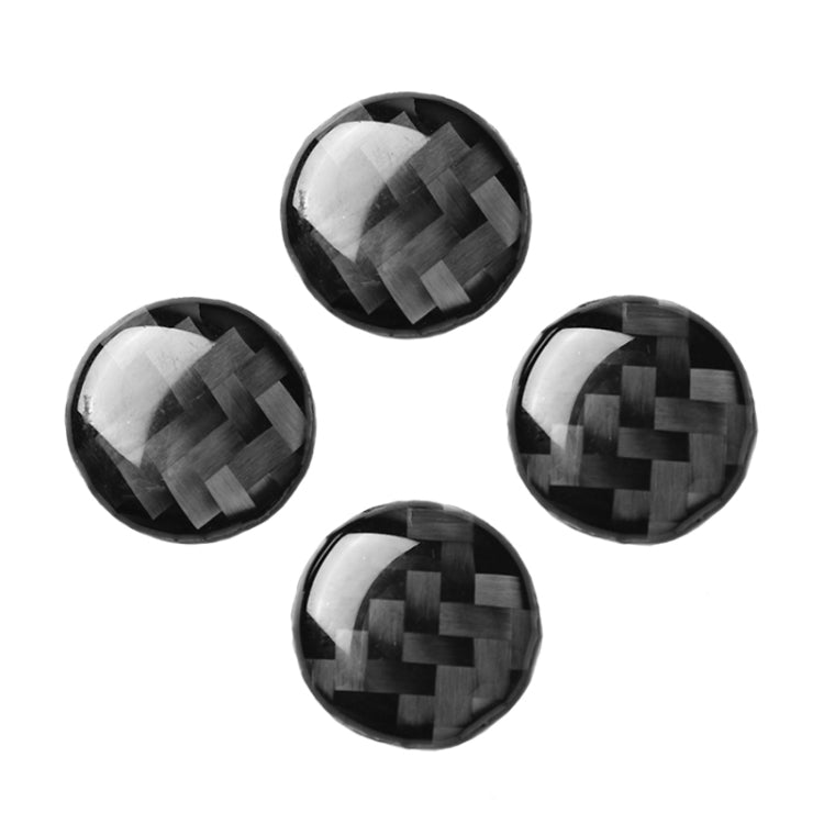 4 PCS Car Carbon Fiber Air Outlet Decorative Sticker for Chevrolet Camaro 2017-2019, Air Outlet