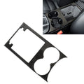 Carbon Fiber Car Water Cup Panel Decorative Sticker for Porsche Macan, Water Cup Panel