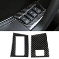 Carbon Fiber Car Memory Lock Panel Decorative Sticker for Jaguar F-PACE, Memory Lock Panel