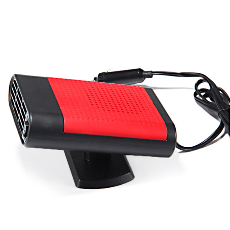 Car Heater Hot Cool Fan Windscreen Window Demister Defroster DC 12V, Ordinary Version, DC 12V, Ordinary Version (Red)