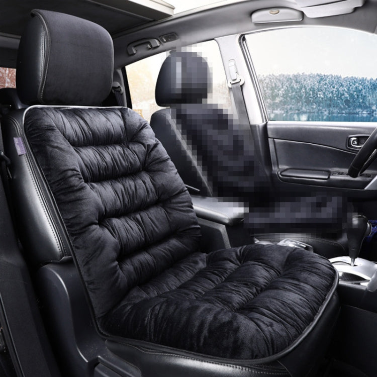 Car Thick Plush Seat Cushion Warmer Cover Winter Seat Mat
