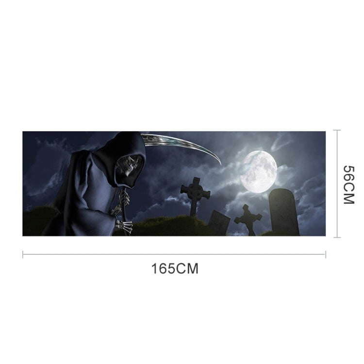 Death Cemetery Pattern Horror Series Car Rear Window Decorative Sticker, Size: 165 x 56cm, Size: 165 x 56cm