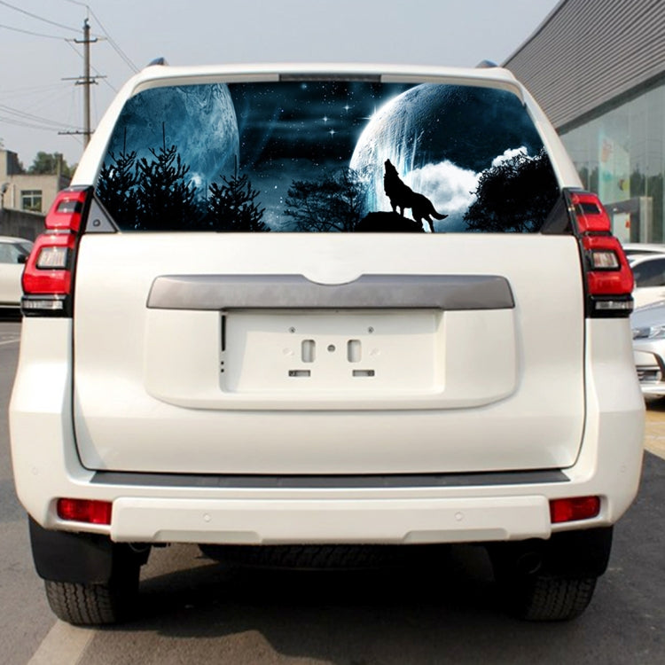 Wolverine Pattern Horror Series Car Rear Window Decorative Sticker, Size: 165 x 56cm, Size: 165 x 56cm (Wolverine)