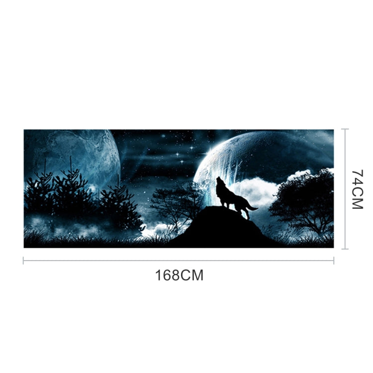 Wolverine Pattern Horror Series Car Rear Window Decorative Sticker, Size: 168 x 74cm, Size: 168 x 74cm (Wolverine)