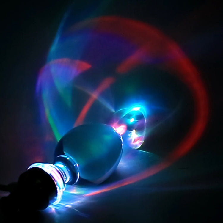 Universal Car Egg Shaped Crystal Gear Head Gear Shift Knob with Light, 5