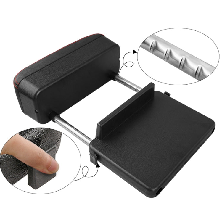 Universal Car PU Leather Wrapped Armrest Box Cushion Car Armrest Box Mat with Storage Box, 1pc(Brown), 1pc(Black), 1pc (Black Red), 1pc(Black White), 1pc(Grey), 1pc(Beige)