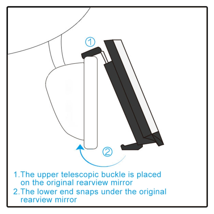 Car Truck Interior Rear View MirrorAnti Glare Dazzling Goggle, Size: 30*7.5*3.5cm, Size: 30x7.5cm