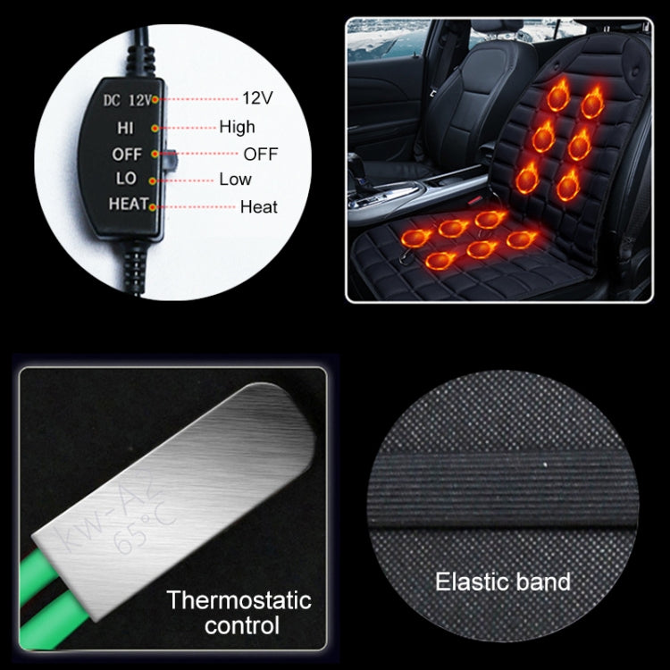 Car 24V Front Seat Heater Cushion Warmer Cover Winter Heated Warm, Single Seat, 24V Single Seat (Black), 24V Single Seat (Coffee), 24V Single Seat (Beige), 24V Single Seat (Red)