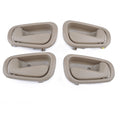 4 PCS Car Inner Door Handles 69205-02050 / 69206-02050 for Toyota Corolla 1998-2002, For Toyota Corolla