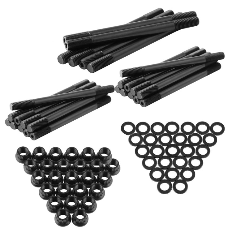 Car Cylinder Head Stud Kit for Dodge Cummins 24v Diesel 5.9L & 6.7L (1998-2018), LN075