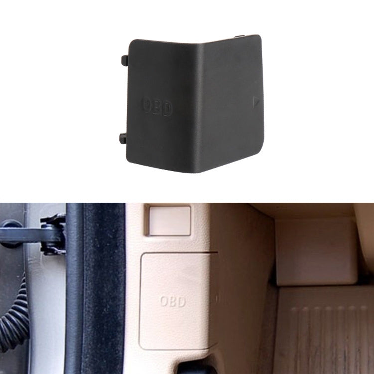 Car Diagnostic Plug Cover OBD Panel Decorative Cover 51437147538 for BMW E84 2009-2015, For BMW E84 2009-2015 (Black), For BMW E84 2009-2015 (Beige)