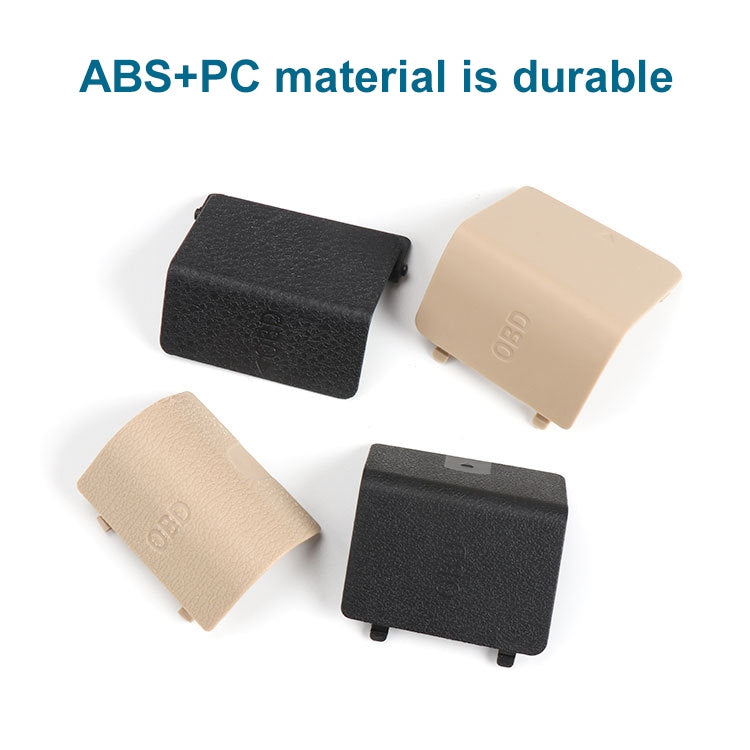 Car Diagnostic Plug Cover OBD Panel Decorative Cover 51437147538 for BMW E84 2009-2015, For BMW E84 2009-2015 (Black), For BMW E84 2009-2015 (Beige)