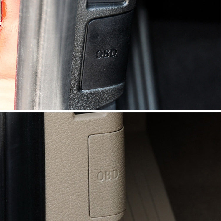 Car Diagnostic Plug Cover OBD Panel Decorative Cover 51437147538 for BMW F25 2011-2016, For BMW F25 2011-2016 (Black), For BMW F25 2011-2016 (Beige)