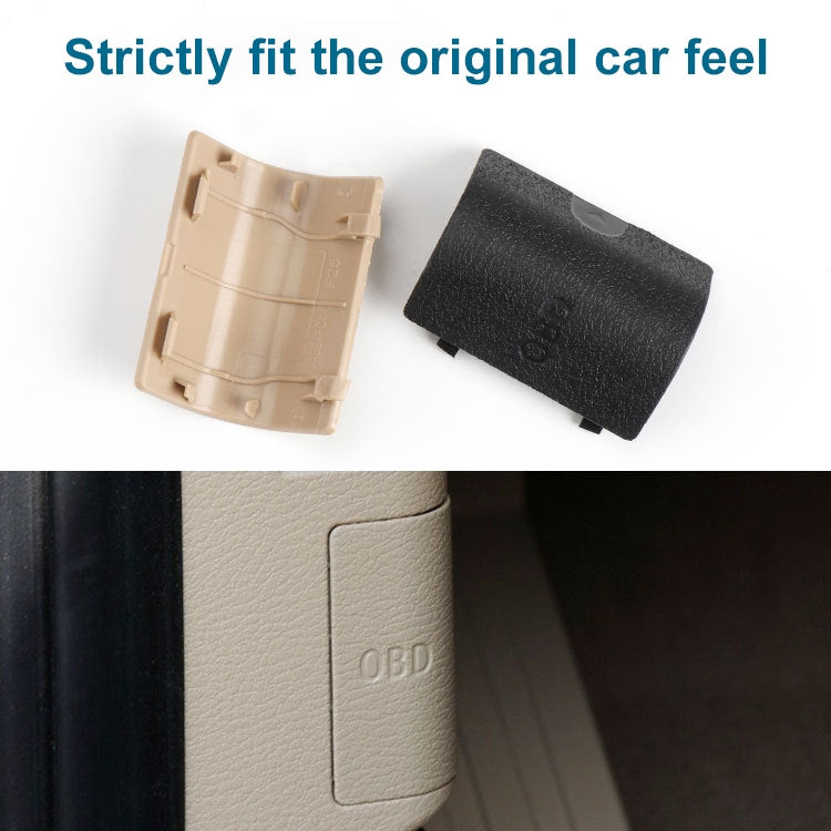 Car Diagnostic Plug Cover OBD Panel Decorative Cover 51437147538 for BMW F35 2012-2019, For BMW F35 2012-2019 (Black), For BMW F35 2012-2019 (Beige)