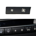 Car Wind Power Switch Air Conditioning Air Volume Button for BMW 5 Series 2011-2017 / 7 Series 2009-2015, Right High Configuration, Right High Configuration