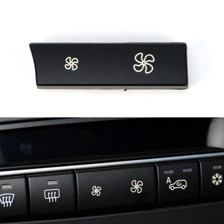 Car Wind Power Switch Air Conditioning Air Volume Button for BMW 5 Series 2011-2017 / 7 Series 2009-2015, Left High Configuration, Left High Configuration