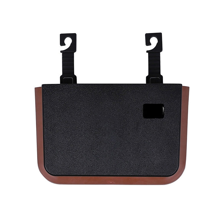 929 Car Foldable Hanging Trash Can Storage Bin, Black