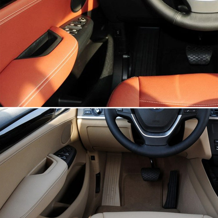 Car Rear Right Inside Doors Handle Pull Trim Cover 5141 7394 519-1 for BMW X3 X4, Left Driving, Rear Right Inside (Black), Rear Right Inside (Beige)