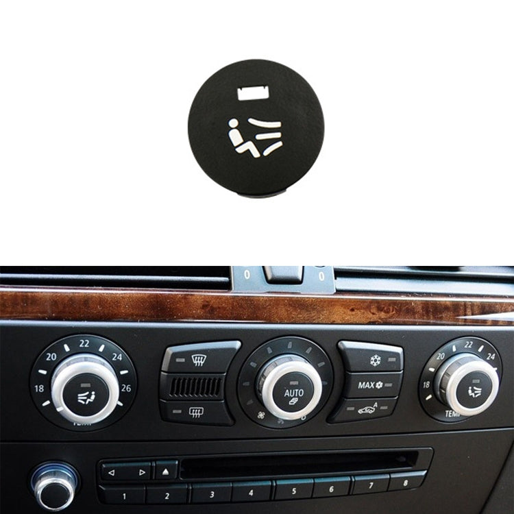 Car Air Conditioner Panel Switch Button RIGHT Key 6131 9250 196-1 for BMW E60 2003-2010, Left Driving, RIGHT