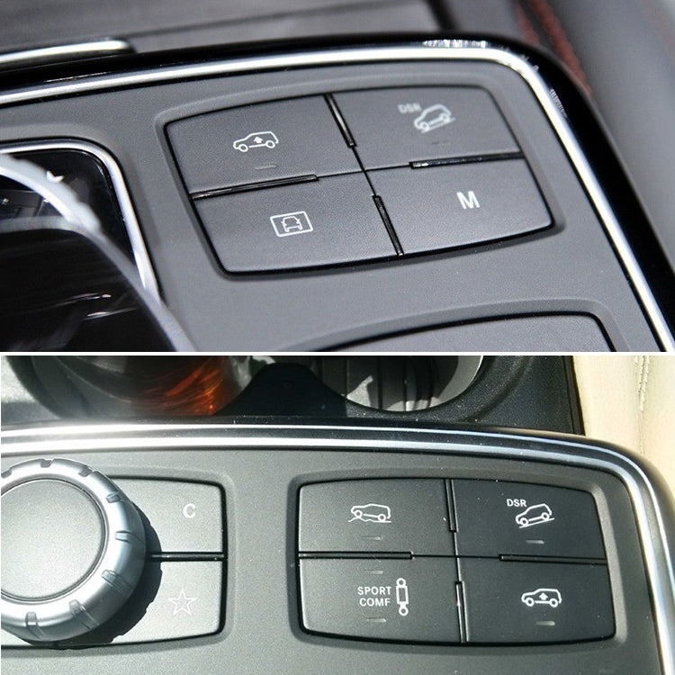 Car Model A1 Downhill Auxiliary Switch Shift Button for Mercedes-Benz GL GLE Class W166, Left Driving, A1