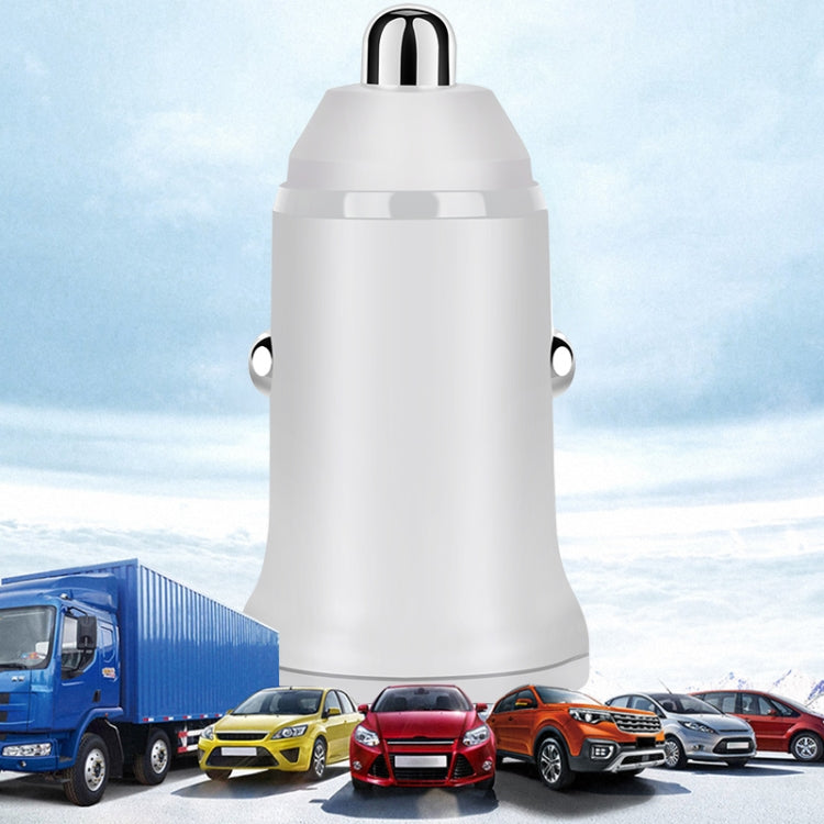 PD 20W USB-C / Type-C + QC 3.0 USB Interface Fast Charging Car Charger