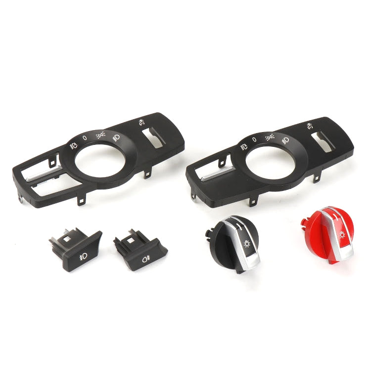 Car Headlight Switch Panel for BMW 5 Series 2010-2017, Left Driving Standard Version, Headlight Switch Panel Standard Version