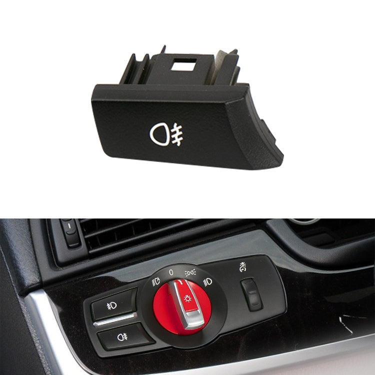 Car Rear Fog Light Switch Button Knob for BMW 5 Series 2010-2017, Left Driving, Rear Fog Light Switch