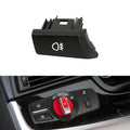 Car Rear Fog Light Switch Button Knob for BMW 5 Series 2010-2017, Left Driving, Rear Fog Light Switch