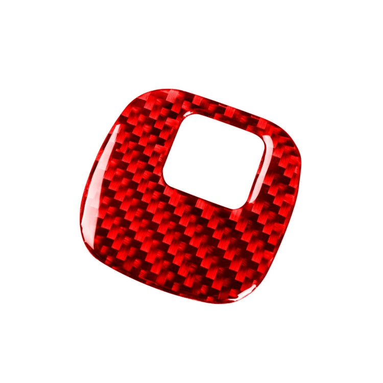 Carbon Fiber Car Key Panel Button Sticker for Chevrolet Corvette C5 1998-2004, Left Drive, Key Panel Button Sticker