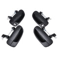 4 PCS Car Front Rear Left Right Outside Door Handles 82660-25000FR / 82650-25000FL / 83660-25000RR / 83650-25000RL for Hyundai Accent , A1797
