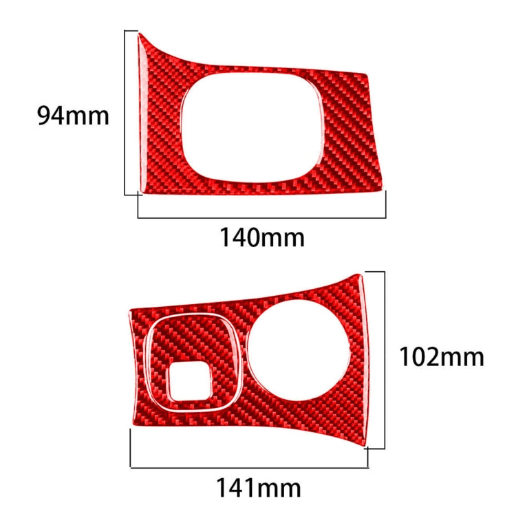 3 in 1 Carbon Fiber Car Headlight Key Panel Sticker for Chevrolet Corvette C5 1998-2004, Left Drive, 3 in 1 Headlight Key Panel Sticker