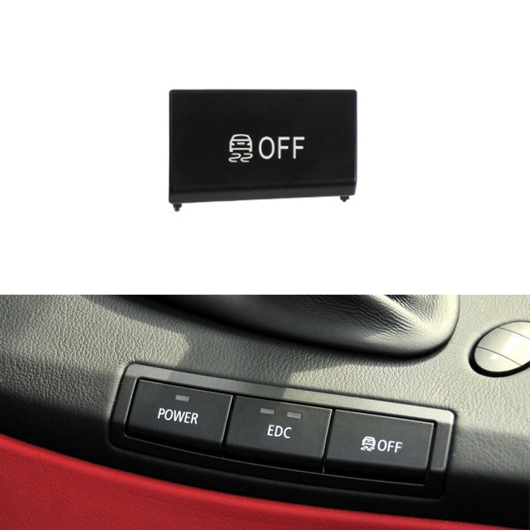 Car No. 3 Center Console Switch Button for BMW 3 Series M3 2005-2012, Left Driving, No. 3