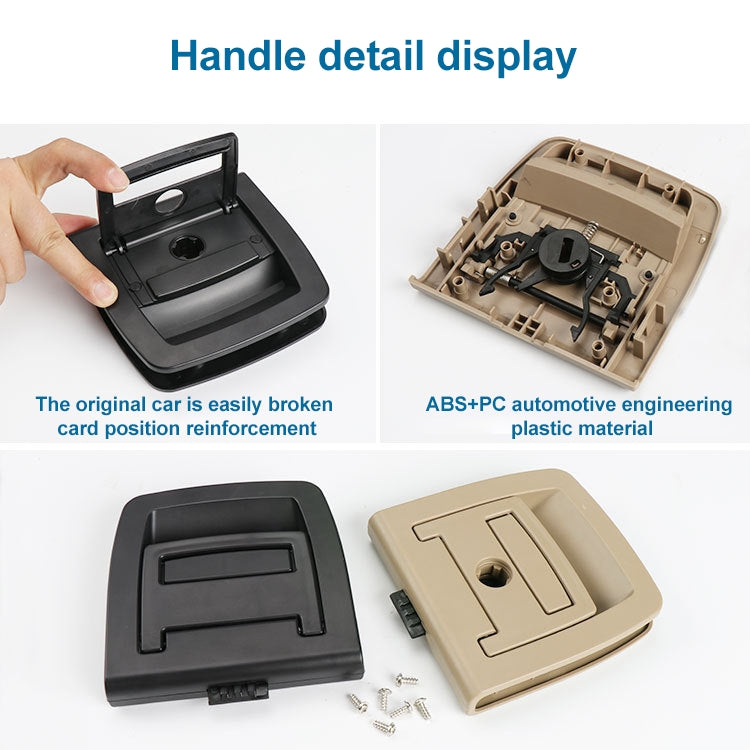 Car Rear Trunk Mat Carpet Handle without Hole 51479120283 for BMW X5 / X6 2006-2013, Left Driving, without Hole For BMW X5 (Black), without Hole For BMW X5 (Beige)