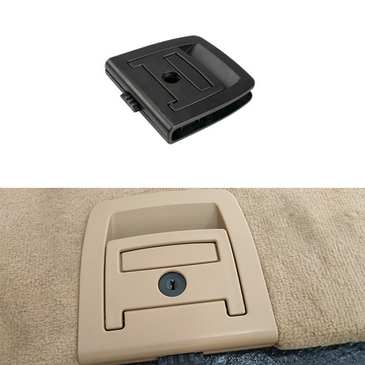Car Rear Trunk Mat Carpet Handle with Hole 51479120283 for BMW X5 / X6 2006-2013, Left Driving, with Hole For BMW X5 (Black), with Hole For BMW X5 (Beige)