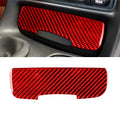 Carbon Fiber Car Power Outlet Cover Sticker for Chevrolet Corvette C5 1998-2004, Left Drive, Power Outlet Cover Sticker