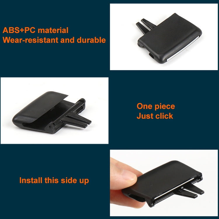 Car Middle Right Side No.3 Air Conditioning Exhaust Switch Paddle for Skoda Octavia 2014-2019, Left Driving, No.3 for Skoda Octavia