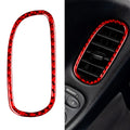 2 in 1 Car Carbon Fiber Driver Side Air Vent Sticker for Chevrolet Corvette C5 1998-2004, Left Drive, Driver Side Air Vent Sticker