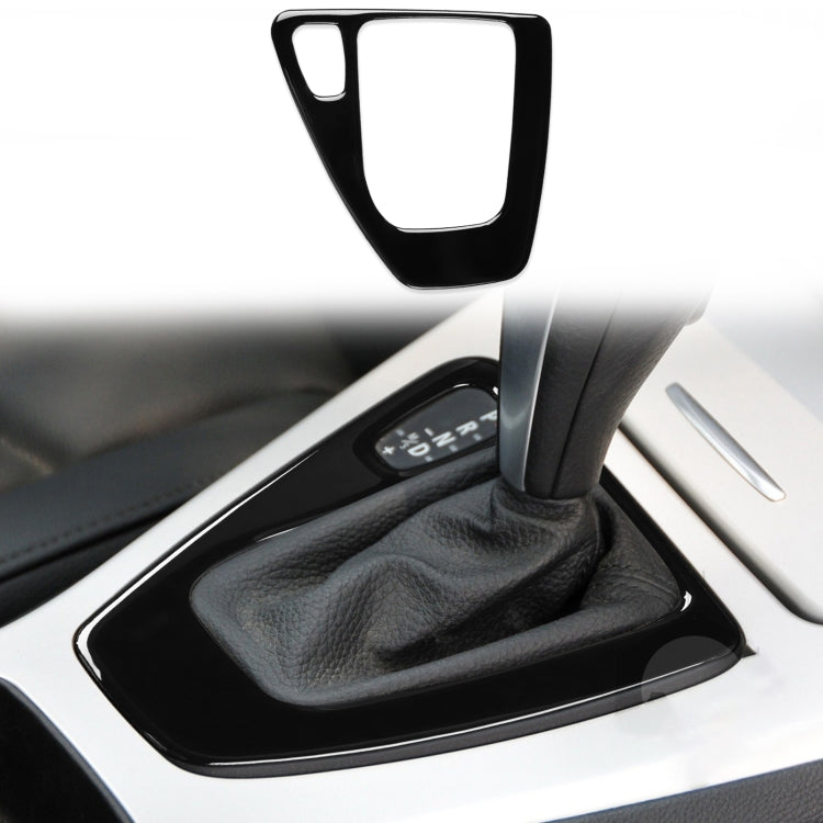 For BMW 3 Series E90/E92 2005-2012 Car Gear Panel Decoration Sticker, Left Drive, Car Gear Panel, Left Drive