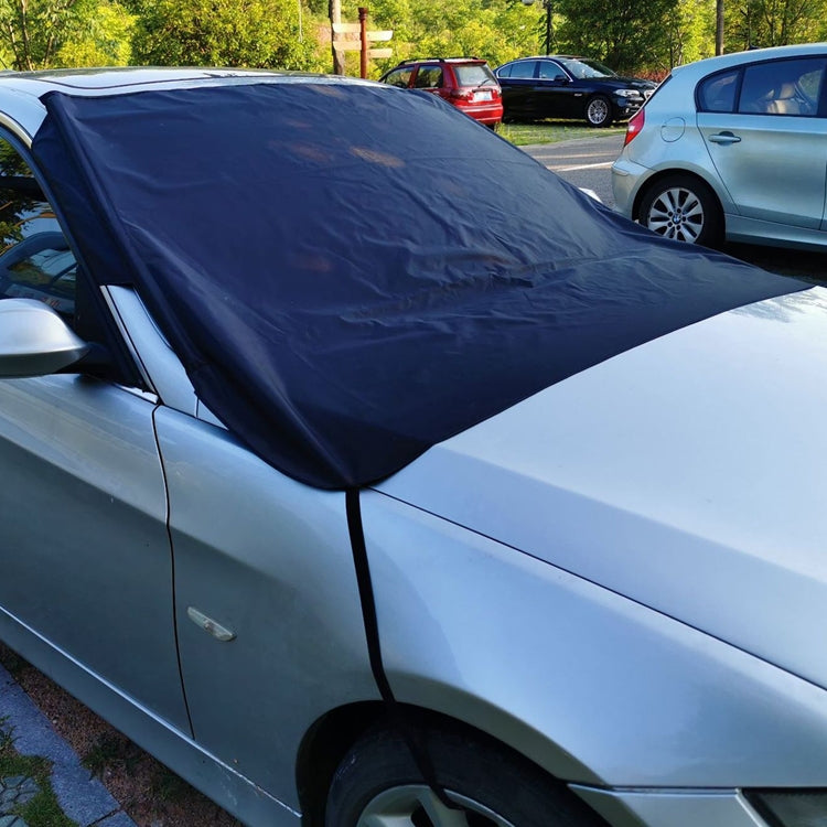 Car Folding Sunshade Front Gear Oxford Cloth Brace Snow Cover, Size: 162cm x 100cm, Size: 162cm x 100cm