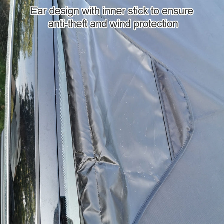 Car Folding Sunshade Front Gear Oxford Cloth Brace Snow Cover, Size: 167cm x 120cm, Size: 167cm x 120cm