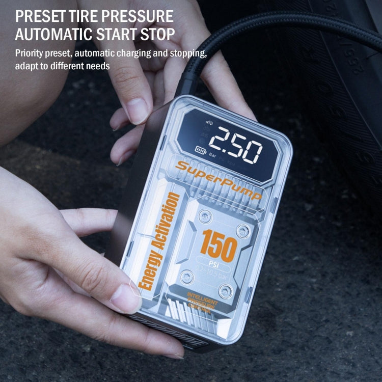 7.4V Wired Portable Car Tire Air Pump, Wired