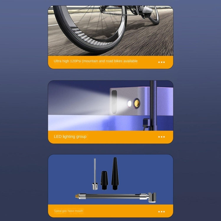 7.4V Wired Portable Car Tire Air Pump, Wired