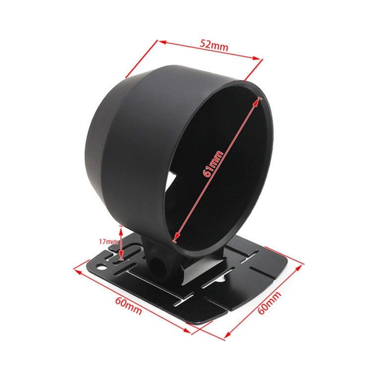 Car 60mm Instrument Frame Meter Cover, 60mm ABS