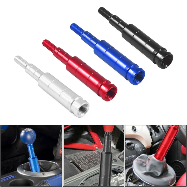 Car Modification Shift Lever Heightening Gear Shifter Extension Rod M10x1.5, M10x1.5 (Black), M10x1.5 (Blue), M10x1.5 (Red)
