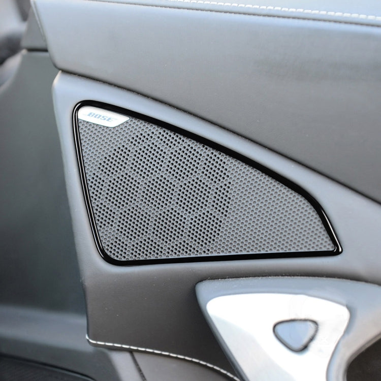 For Chevrolet Corvette C7 2014-2019 Car Door Speaker Decorative Sticker, Left Drive, Door Speaker