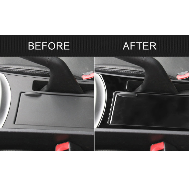 For Mazda 3 Axela 2010-2013 Car Water Cup Holder Panel Decorative Sticker, Left Drive, Water Cup Holder Panel, Left Drive