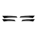 For Mazda 3 Axela 2010-2013 8 in 1 Car Door Push Handle Decorative Sticker, Left and Right Drive Universal, Door Push Handle