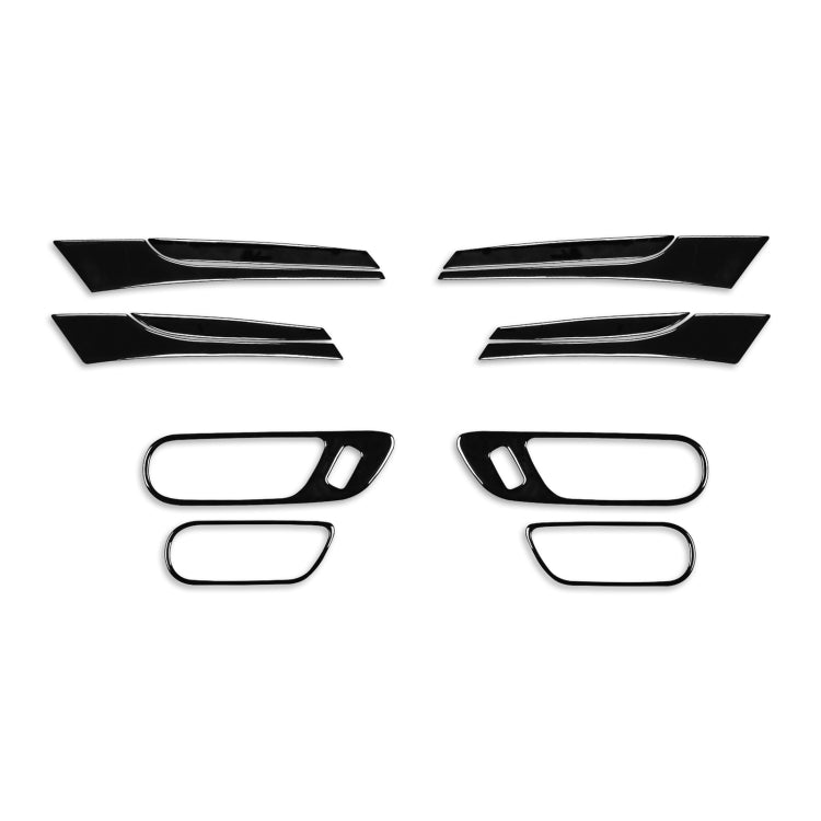 For Mazda 3 Axela 2010-2013 12 in 1 Car Door Handle Set Decorative Sticker, Left and Right Drive Universal, Door Handle Set
