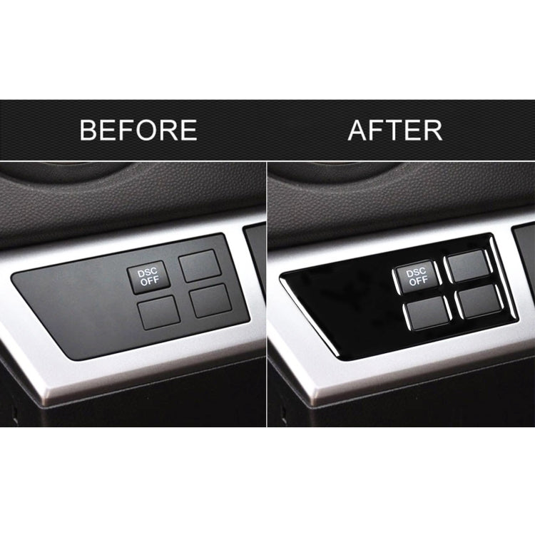 For Mazda 3 Axela 2010-2013 Car Headlight Switch Decorative Sticker, Left Drive, Headlight Switch, Left Drive