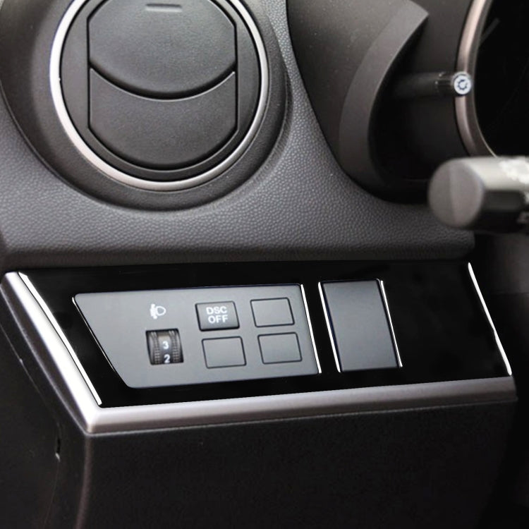 For Mazda 3 Axela 2010-2013 Car Headlight Switch Panel Decorative Sticker, Left Drive, Headlight Switch Panel, Left Drive